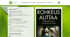 Desktop Screenshot of paakaupunginturvakoti.fi